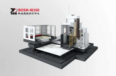 BOSM產品推介|可實現(xiàn)多面高效鉆銑攻鏜加工的臥式數(shù)控加工中心